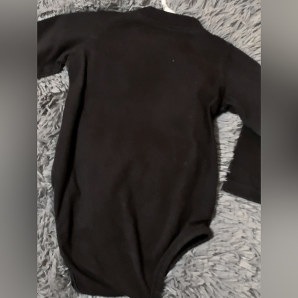 Okey-dokey Longsleeve, onesie, black, 6 to 9m - Picture 3 of 3
